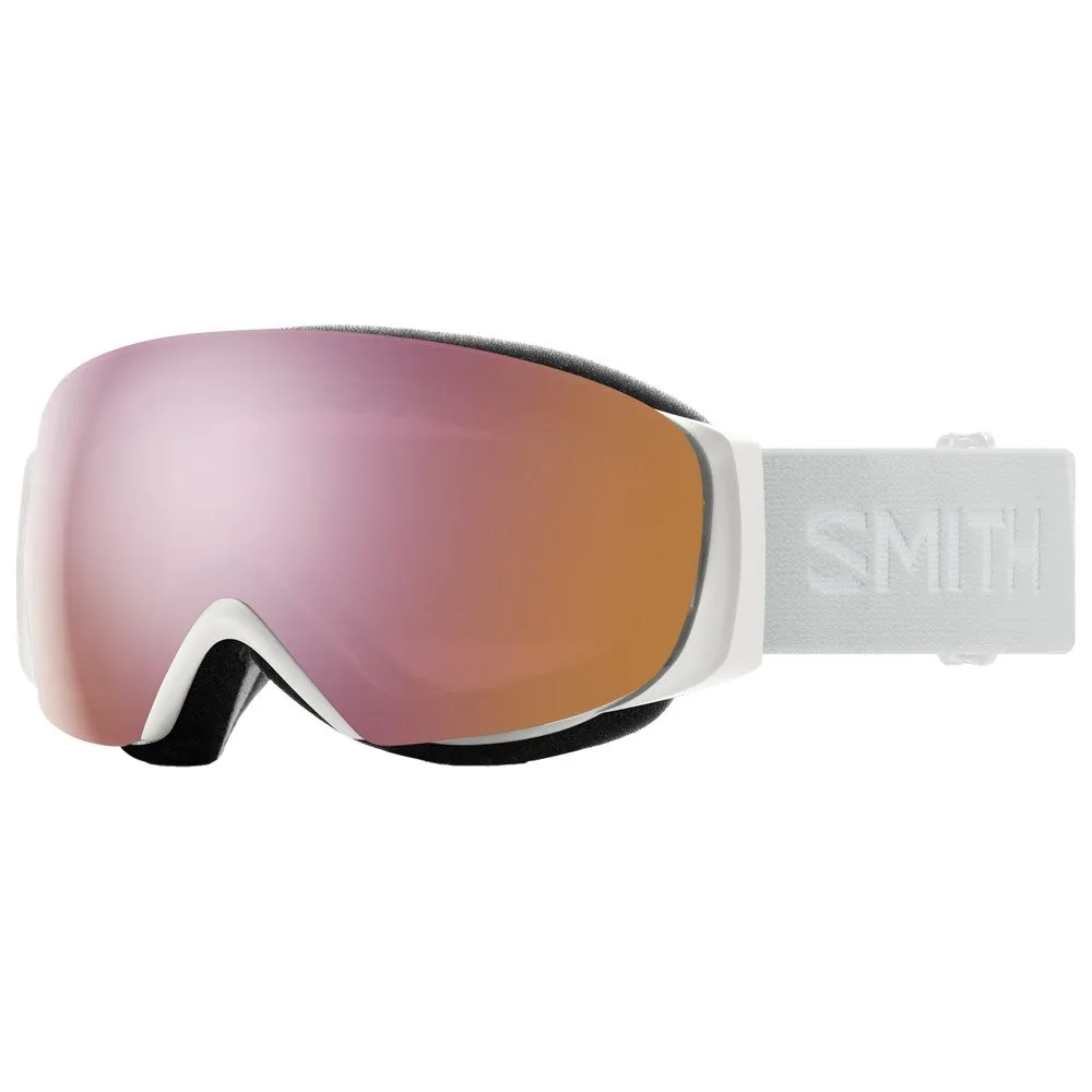 Goggles Smith ---I/O Mag S White Vapor Chromapop Everyday Rose Gold Mirror + Chromapop Storm Rose Flash