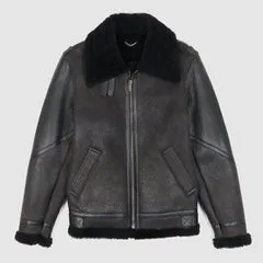 Golden Goose Journey Shearling Leather Jacket