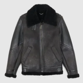 Golden Goose Journey Shearling Leather Jacket