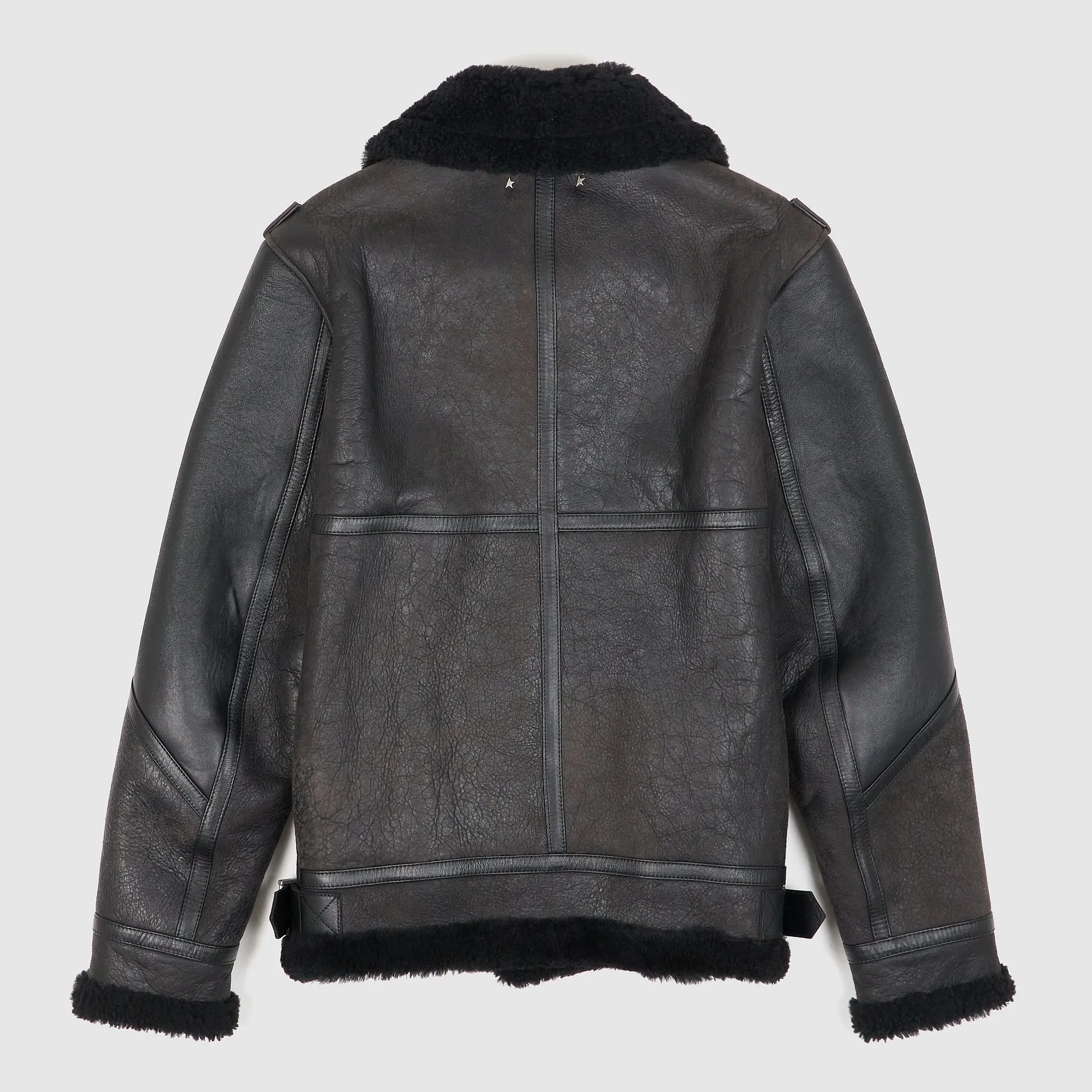 Golden Goose Journey Shearling Leather Jacket