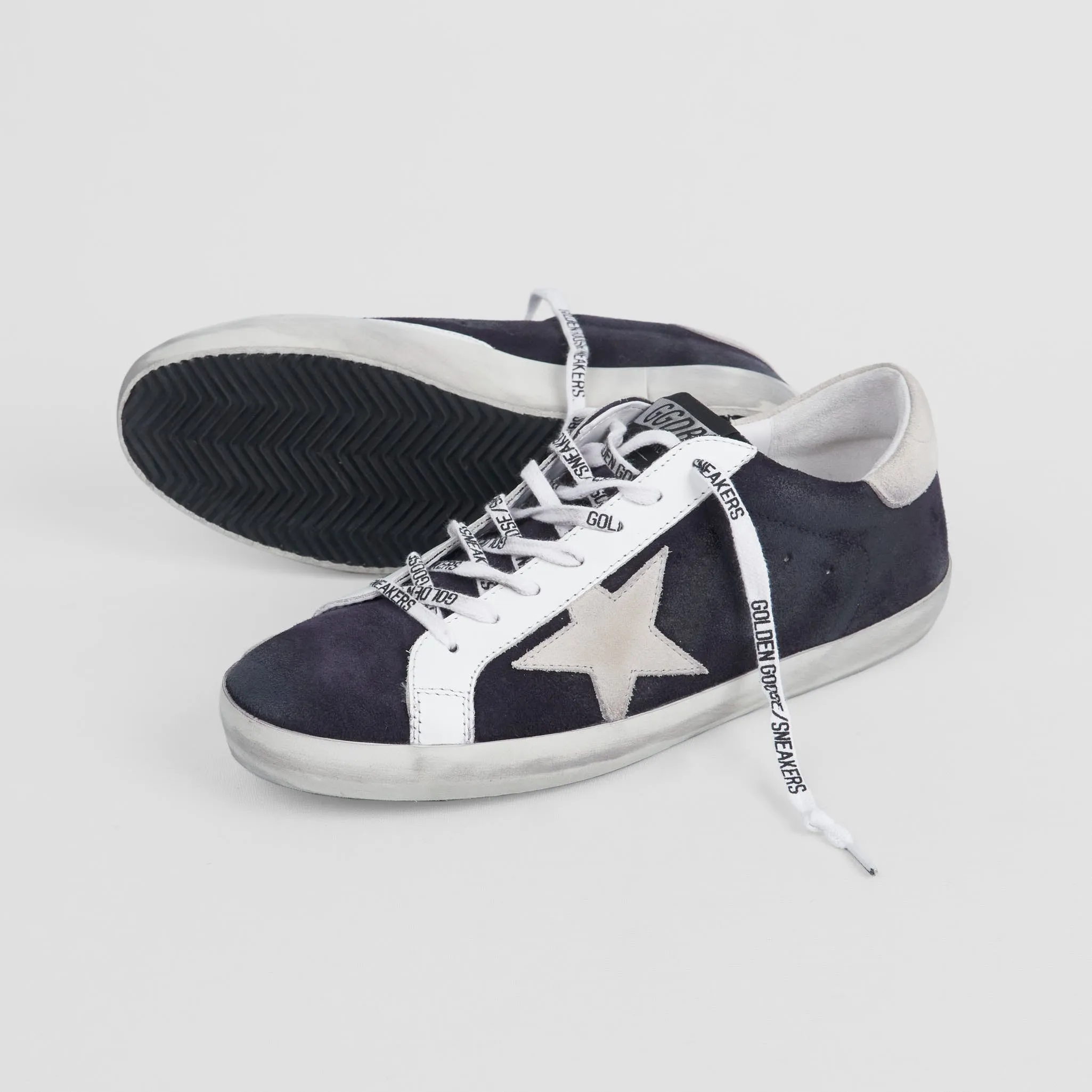 Golden Goose Superstar navy Sneakers