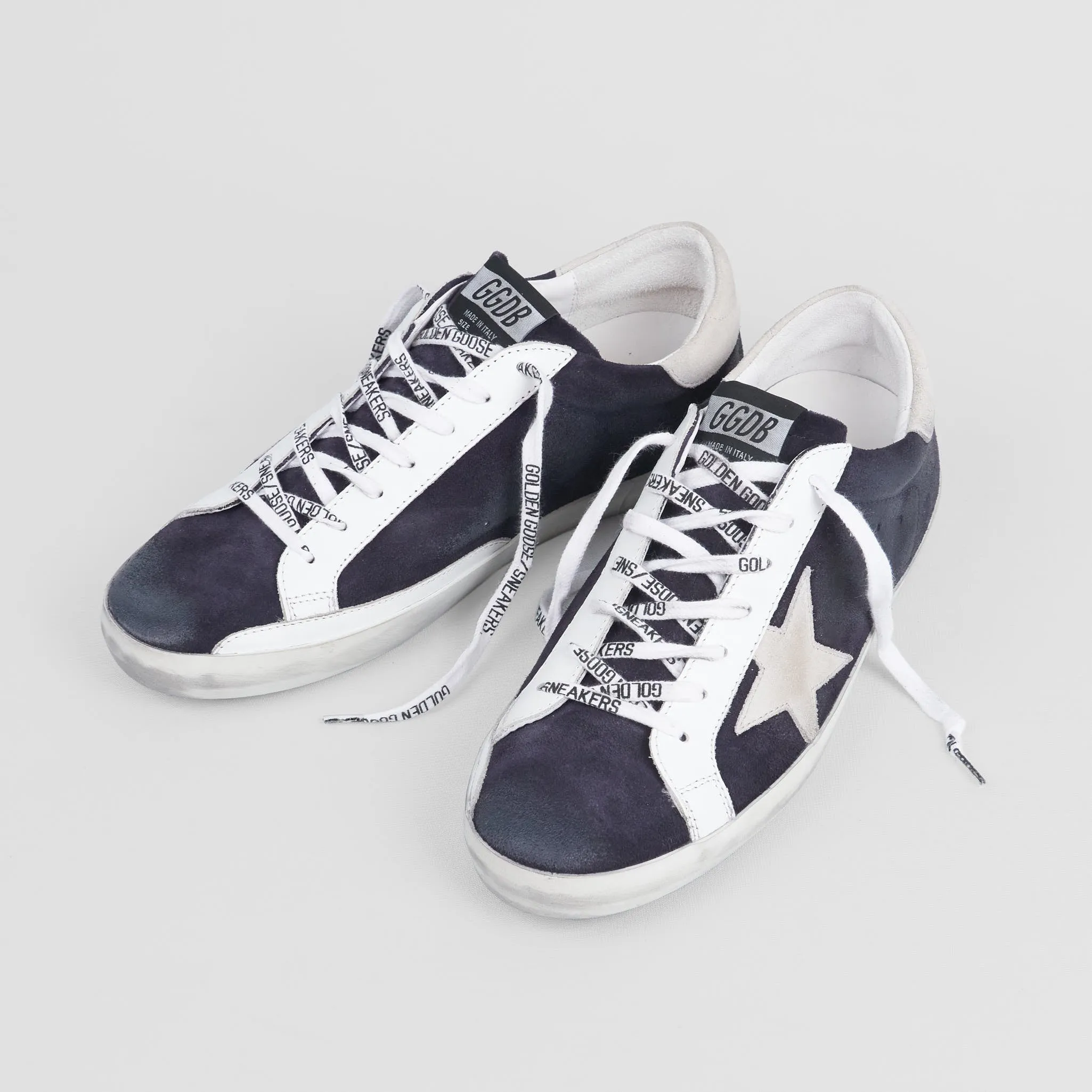 Golden Goose Superstar navy Sneakers