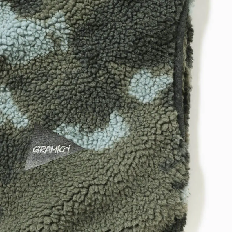 GRAMICCI x AND WANDER JQ Tape Fleece Vest - Camo