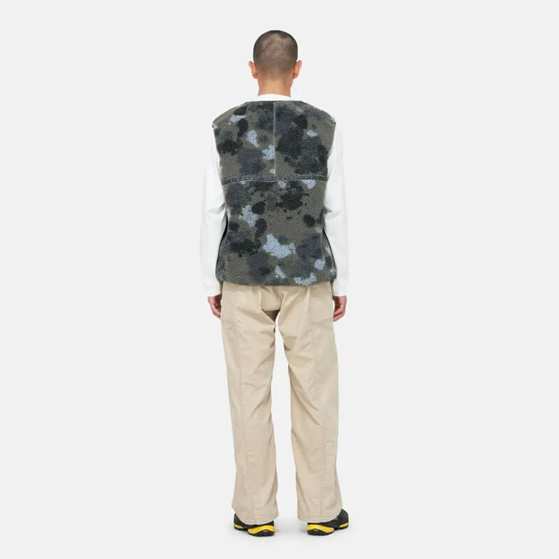 GRAMICCI x AND WANDER JQ Tape Fleece Vest - Camo