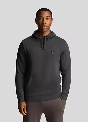 Grey Pullover Hoodie by Lyle & Scott | Look Again