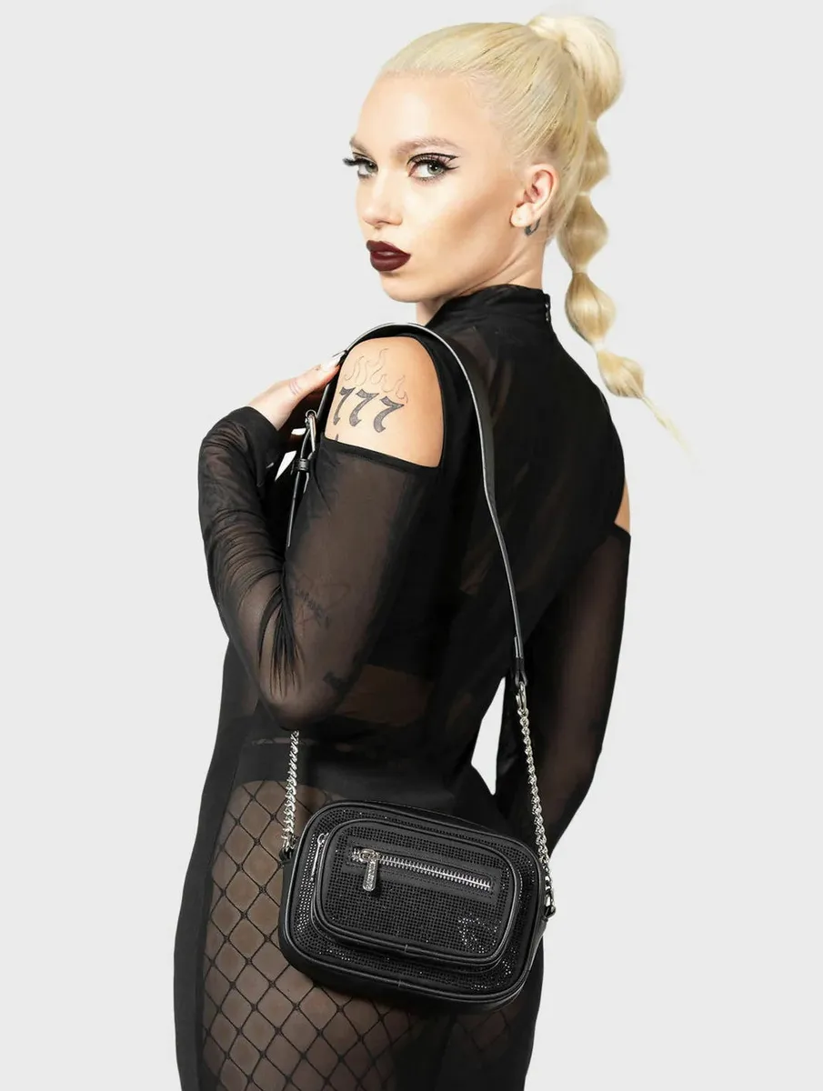 handbag (bag) KILLSTAR - Scenes Queen - Black - KSRA008158  -  Metal-shop