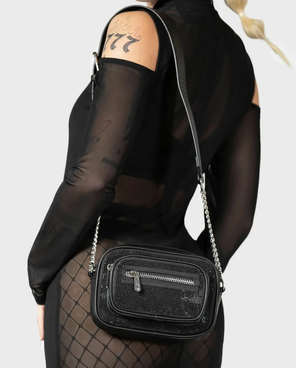 handbag (bag) KILLSTAR - Scenes Queen - Black - KSRA008158  -  Metal-shop