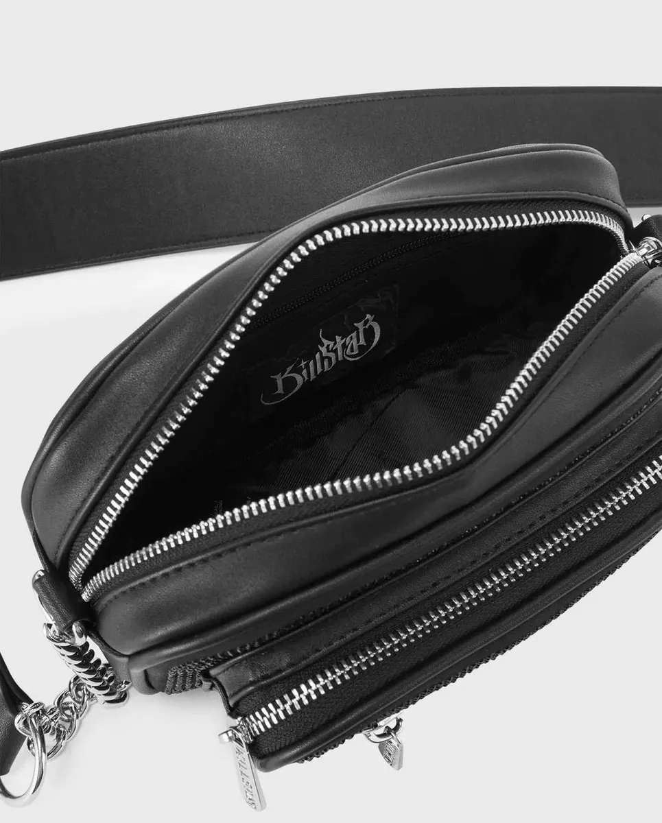 handbag (bag) KILLSTAR - Scenes Queen - Black - KSRA008158  -  Metal-shop