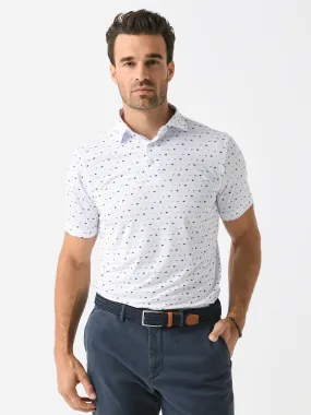     HARLESTONS  Men's The Mixed Cormorant Polo    