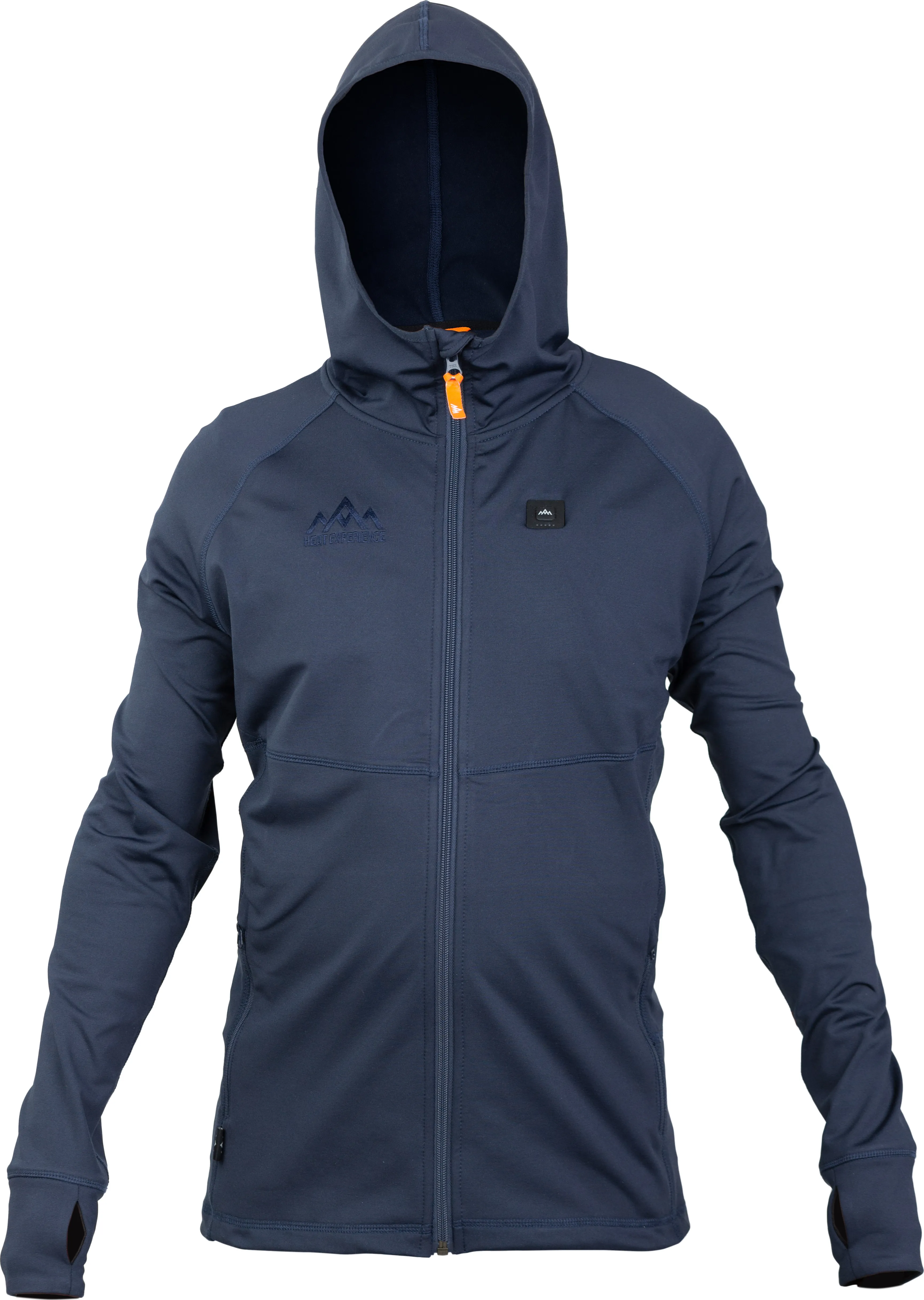 Heat Experience Men's Anyday Heated Zip Hoodie Navy/Blue | Buy Heat Experience Men's Anyday Heated Zip Hoodie Navy/Blu