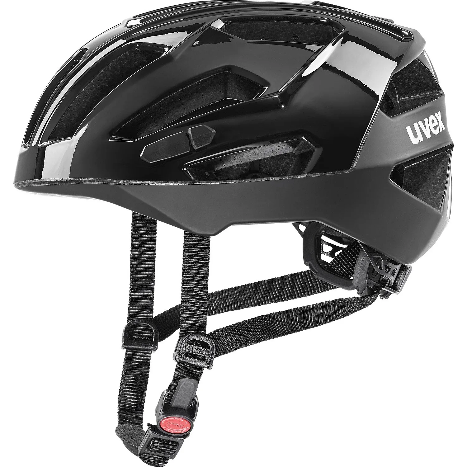 helmet Uvex Gravel X - All Black/Shiny/Mat