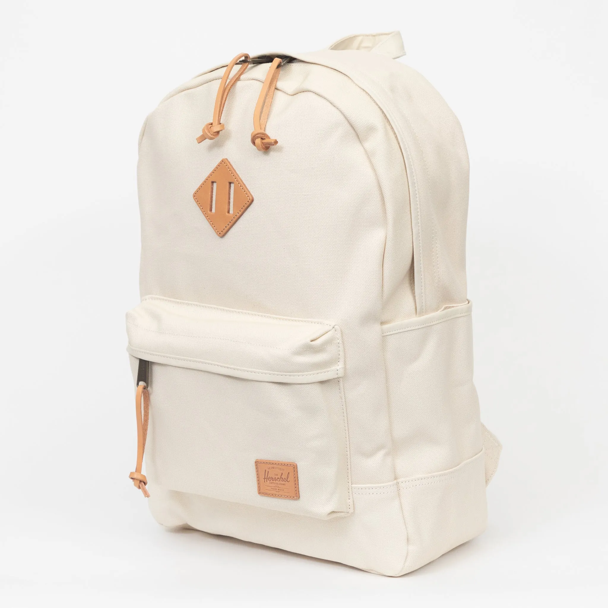 HERSCHEL SUPPLY CO. HERSCHEL SUPPLY CO. Heritage Canvas Backpack in CREAM