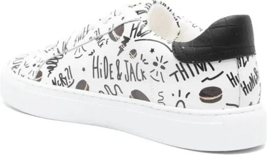 Hide&Jack Essence Sketch sneakers White