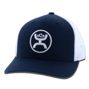 Hooey O Classic Navy and White Hat