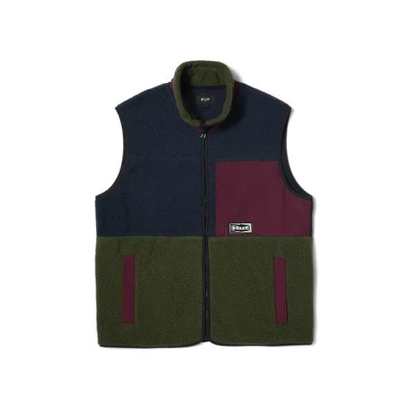 HUF Sonoma High Pile Vest Fleece Men’s – Multi (JK00444-MULTI)