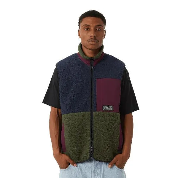 HUF Sonoma High Pile Vest Fleece Men’s – Multi (JK00444-MULTI)