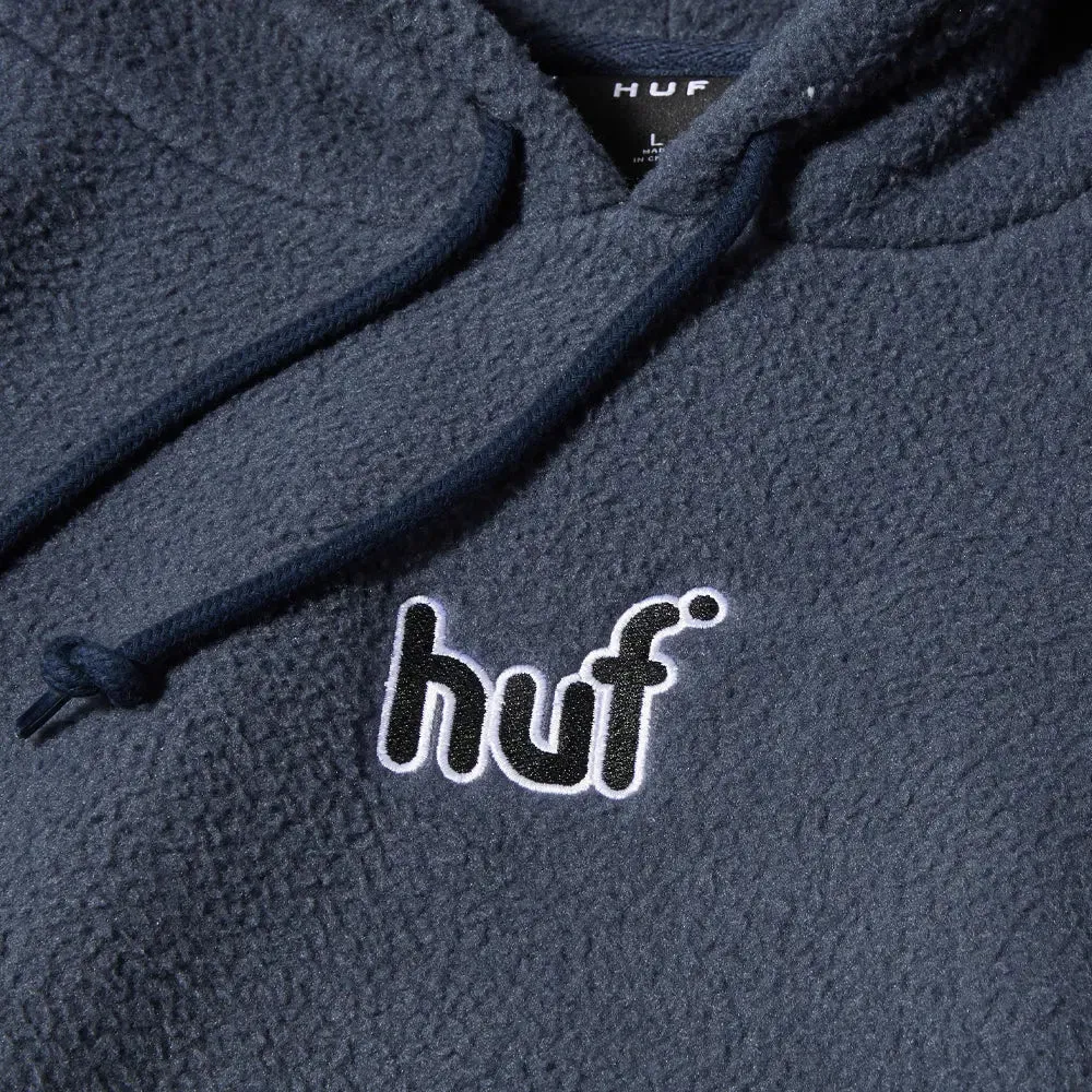 Huf Womens Griffith Hooded Fleece Blue Night