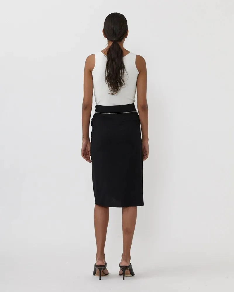 JACQUEMUS Bodri Zipper Skirt