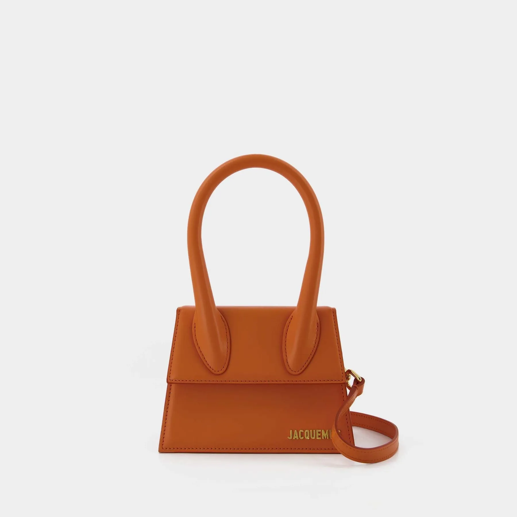 Jacquemus  Le Chiquito Moyen Bag - Jacquemus - Orange - Leather