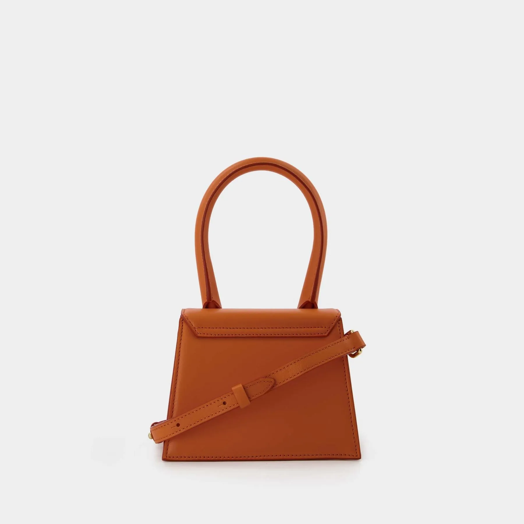 Jacquemus  Le Chiquito Moyen Bag - Jacquemus - Orange - Leather