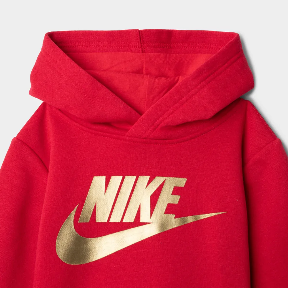 JD Sports Nike Child Boys’ Shine HBR Pullover Hoodie / University Red