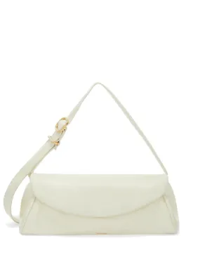 JIL SANDER Elegant 23FW Women's Shoulder Bag in Eggshell Color