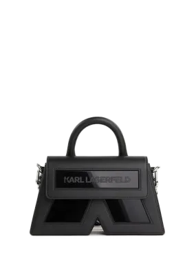 Karl lagerfeld  Ikon/K leather bag - Black