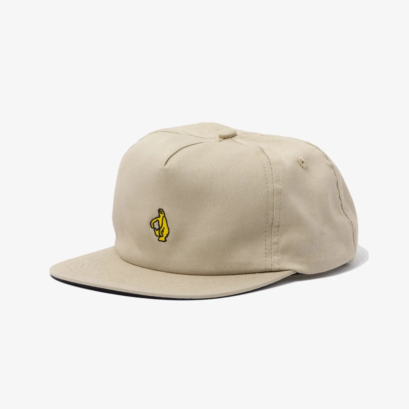 Krooked - Shmoo Snapback Hat (Natural/Gold) *SALE