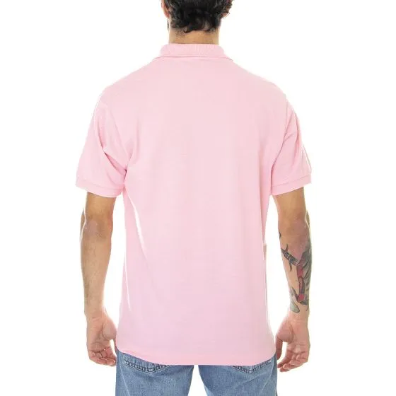 Lacoste Mens 7SY Pink Polo Shirt