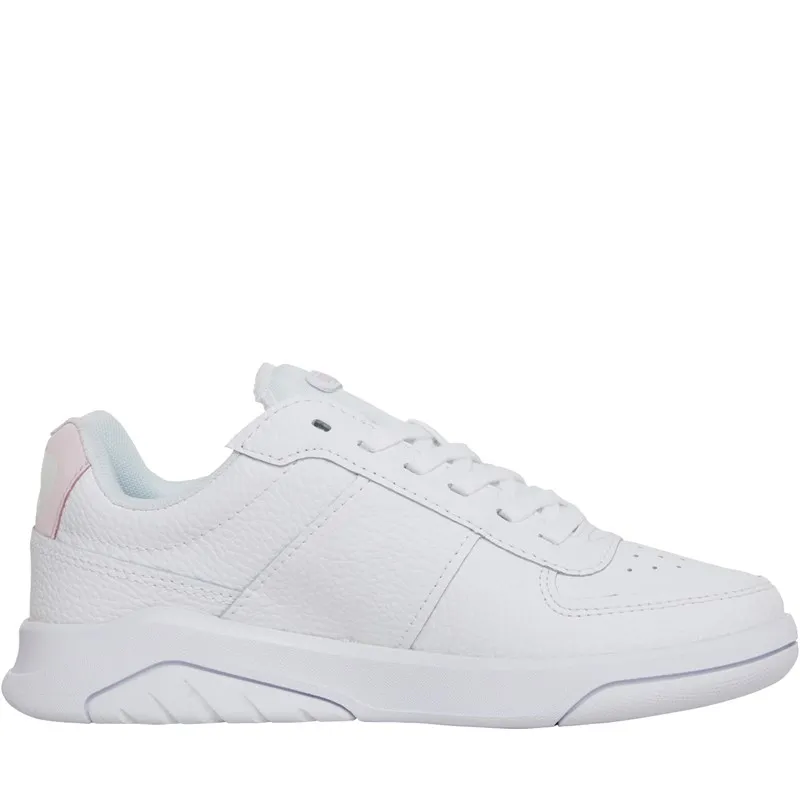 Lacoste Womens Game Advance Trainers White/Light Pink