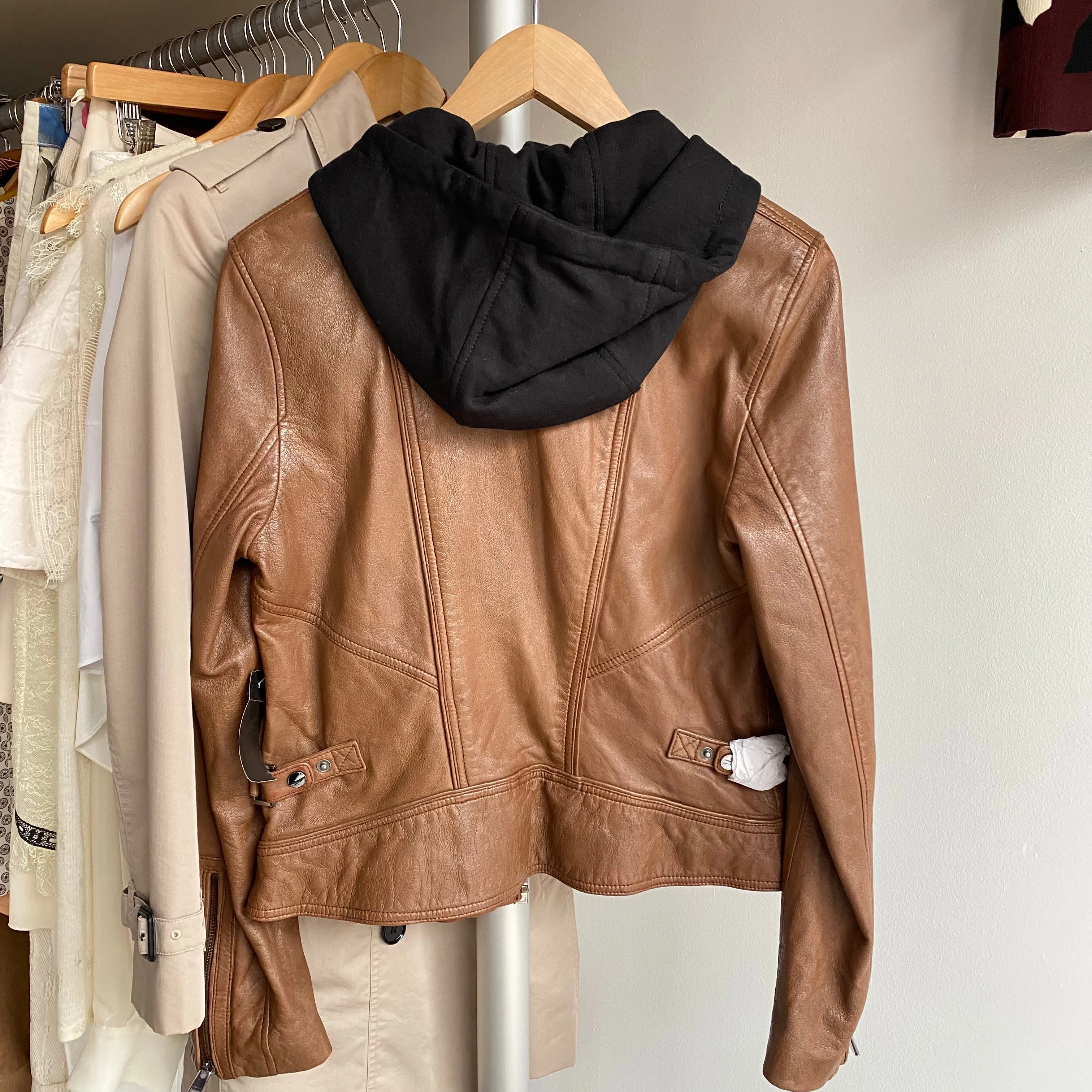 LaMarque brown leather jacket