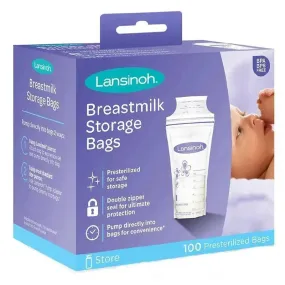 Lansinoh - Milk Storage Bag, 100Ct