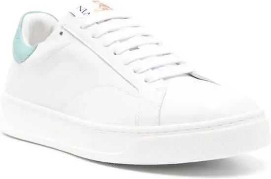 Lanvin DDB0 leather sneakers White