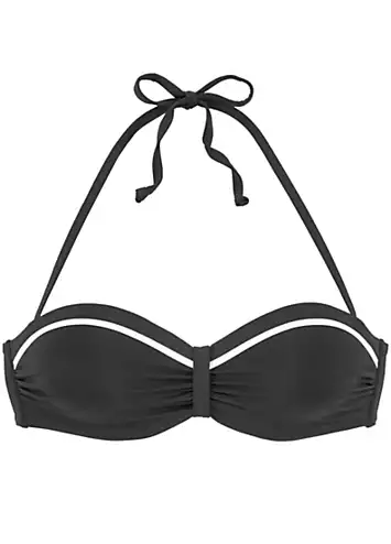 LASCANA Underwired Bandeau Bikini Top | Grattan