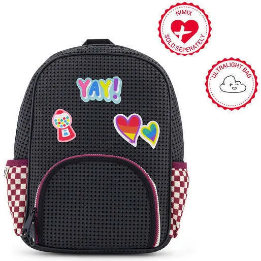 Light + Nine Starter Backpack, Checkered Brick & Nimix Yay Set of 3