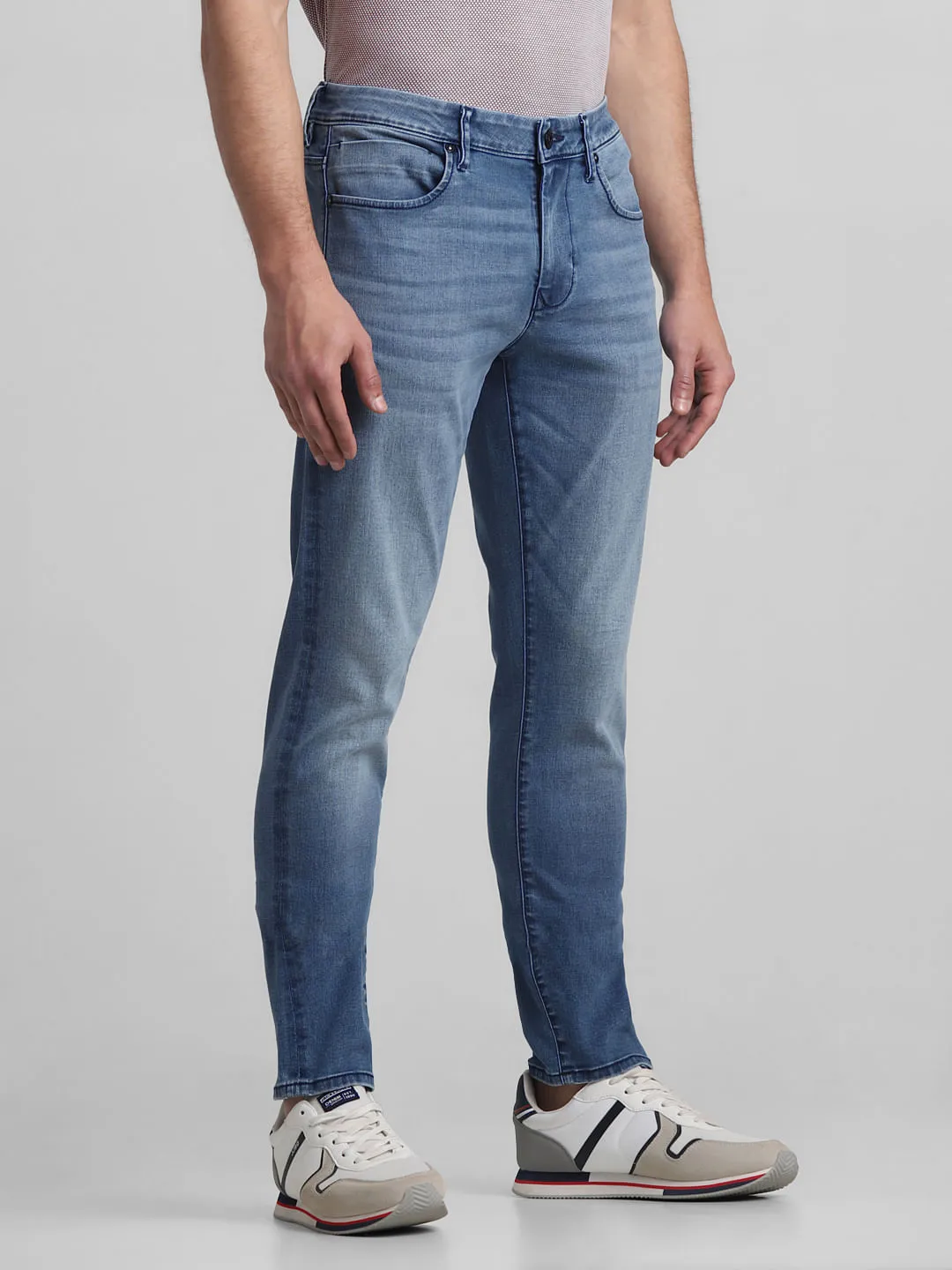 Light Blue Low Rise Glenn Slim Fit Jeans