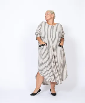 Linen Stripe Dress