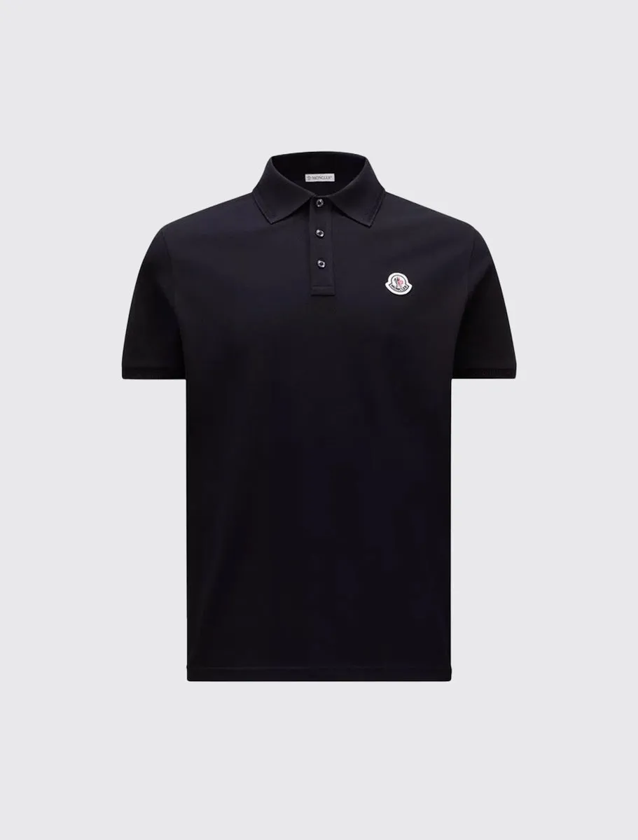 Logo Patch Polo Shirt