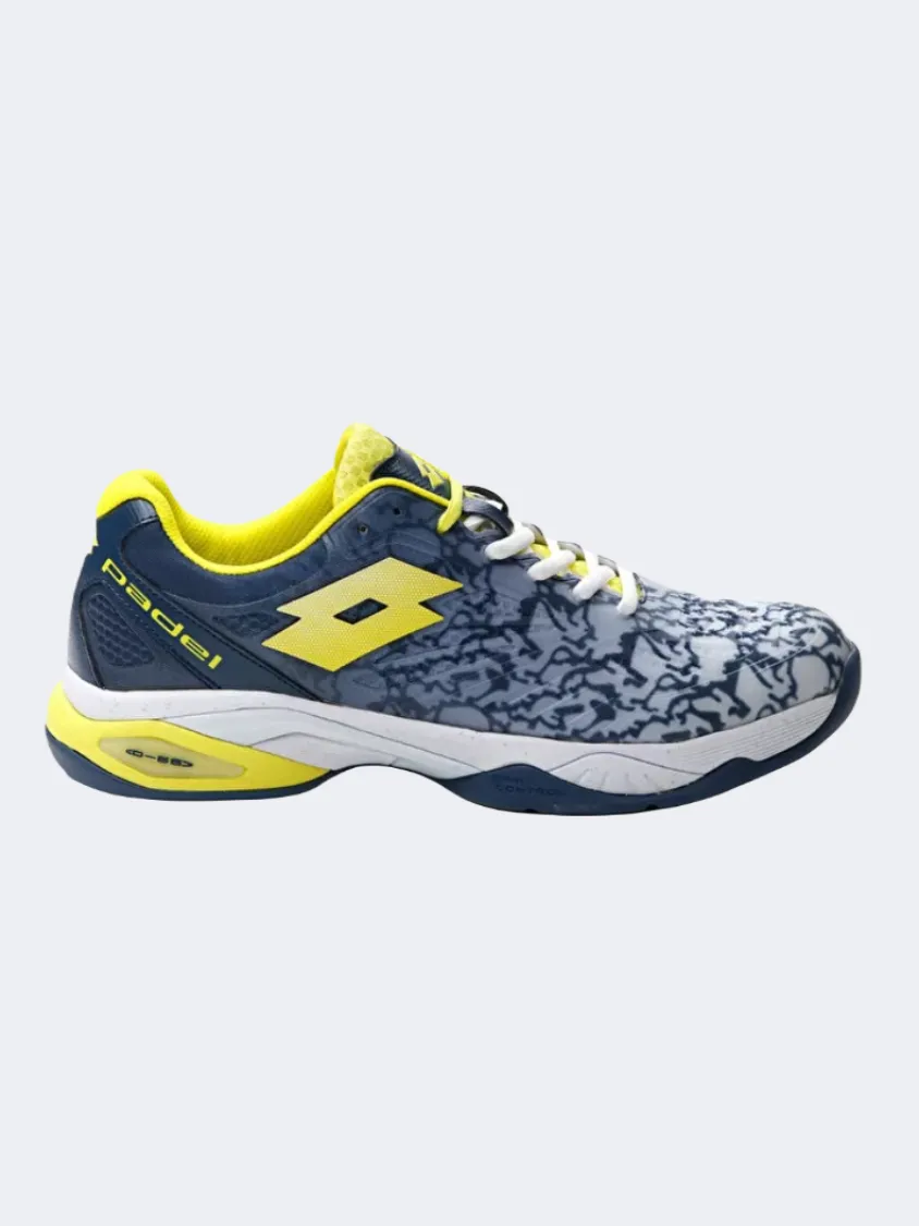 Lotto Superrapida 200 Iii Men Padel Shoes White/Yellow/Denim