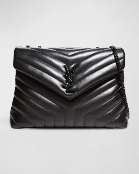 Loulou Medium YSL Shoulder Bag in Quilted Leather