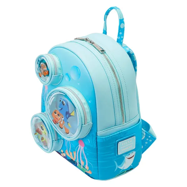 Loungefly x Disney Pixar Finding Nemo 20th Anniversary Bubble Pockets Mini Backpack