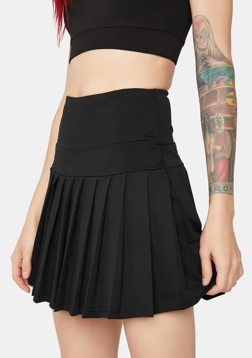 Love Match Pleated Skirt-