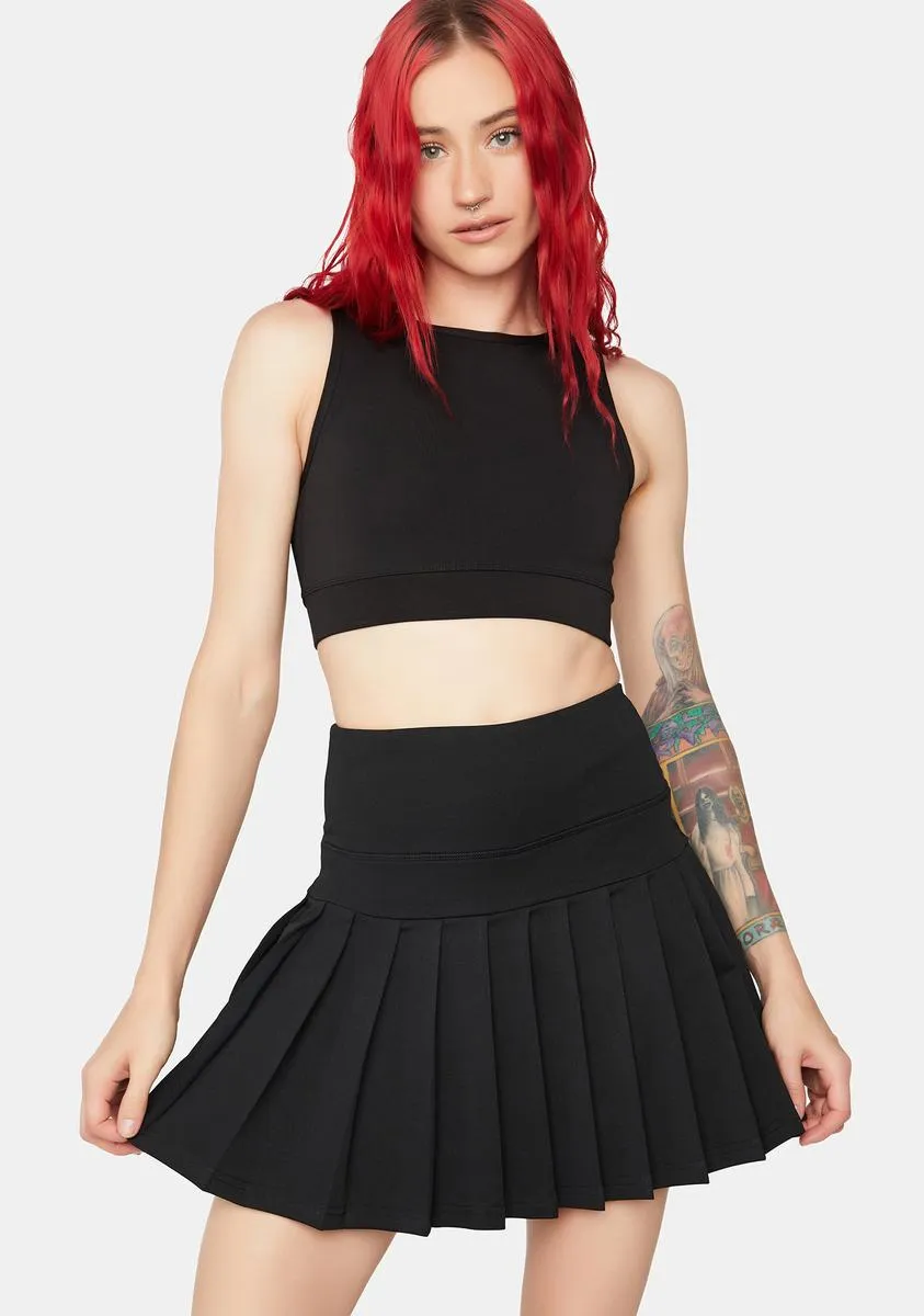 Love Match Pleated Skirt-