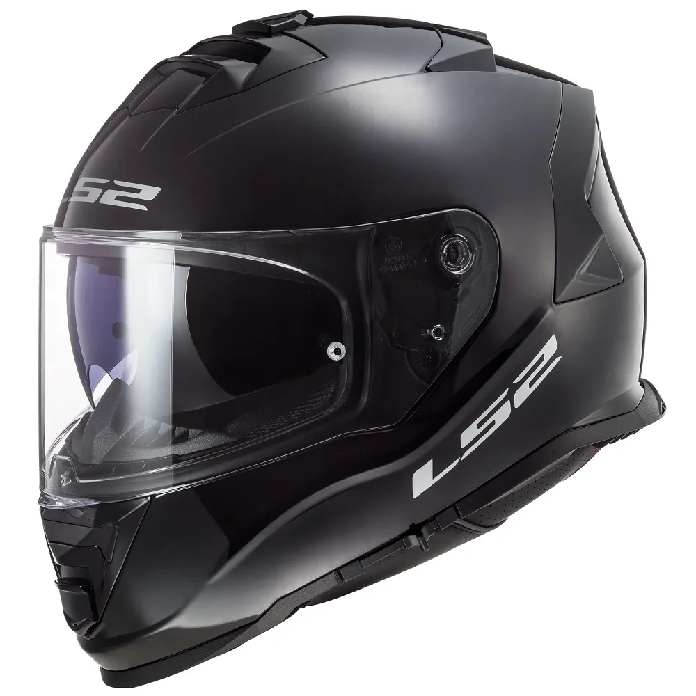 LS2 FF800 Storm II Plain Helmet - Black