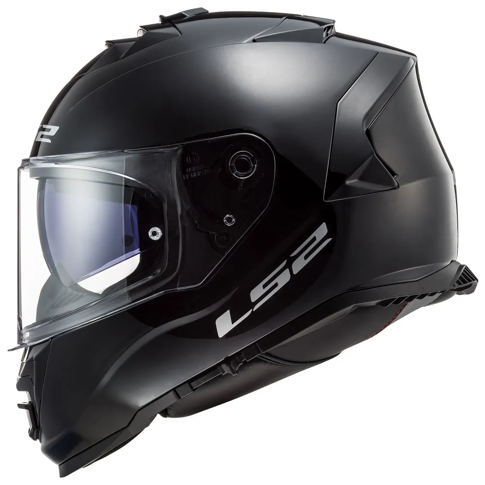 LS2 FF800 Storm II Plain Helmet - Black