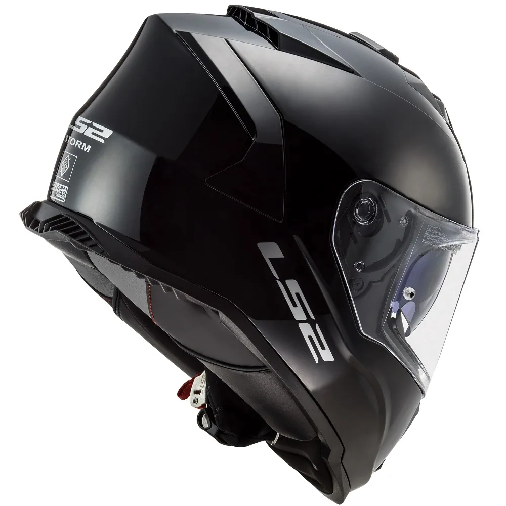 LS2 FF800 Storm II Plain Helmet - Black