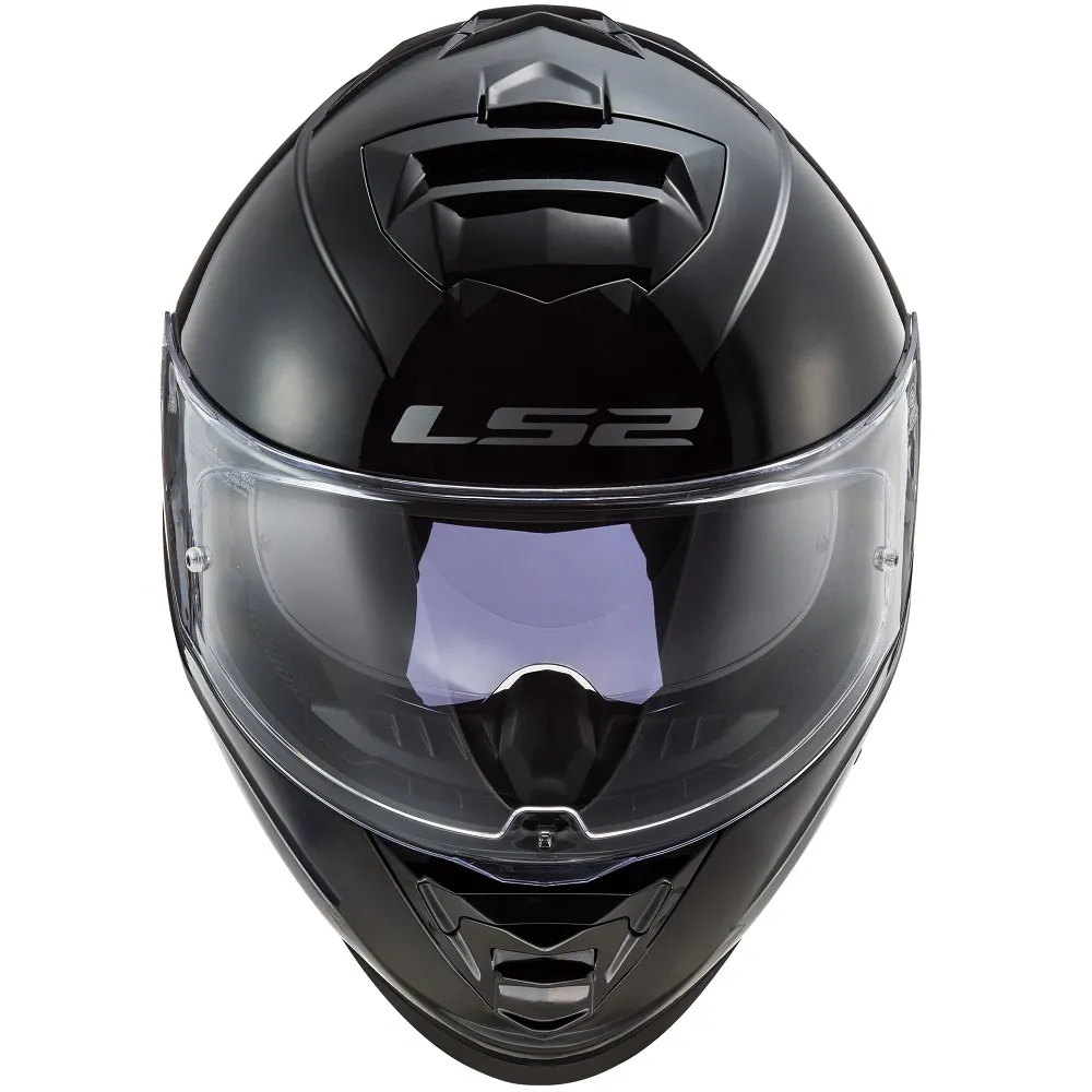 LS2 FF800 Storm II Plain Helmet - Black