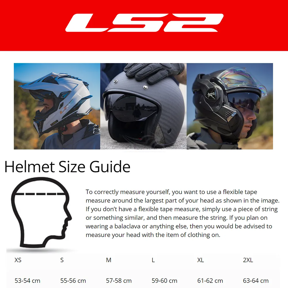 LS2 FF800 Storm II Plain Helmet - Black