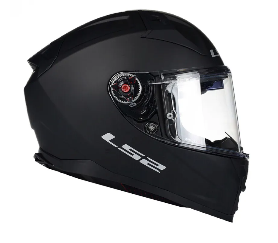 LS2 FF811 Vector II Matt Black Full Face Helmet with factory fitted Cardo intercom