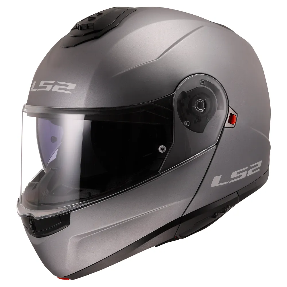 LS2 FF908 Strobe II Plain Helmet - Matt Titanium